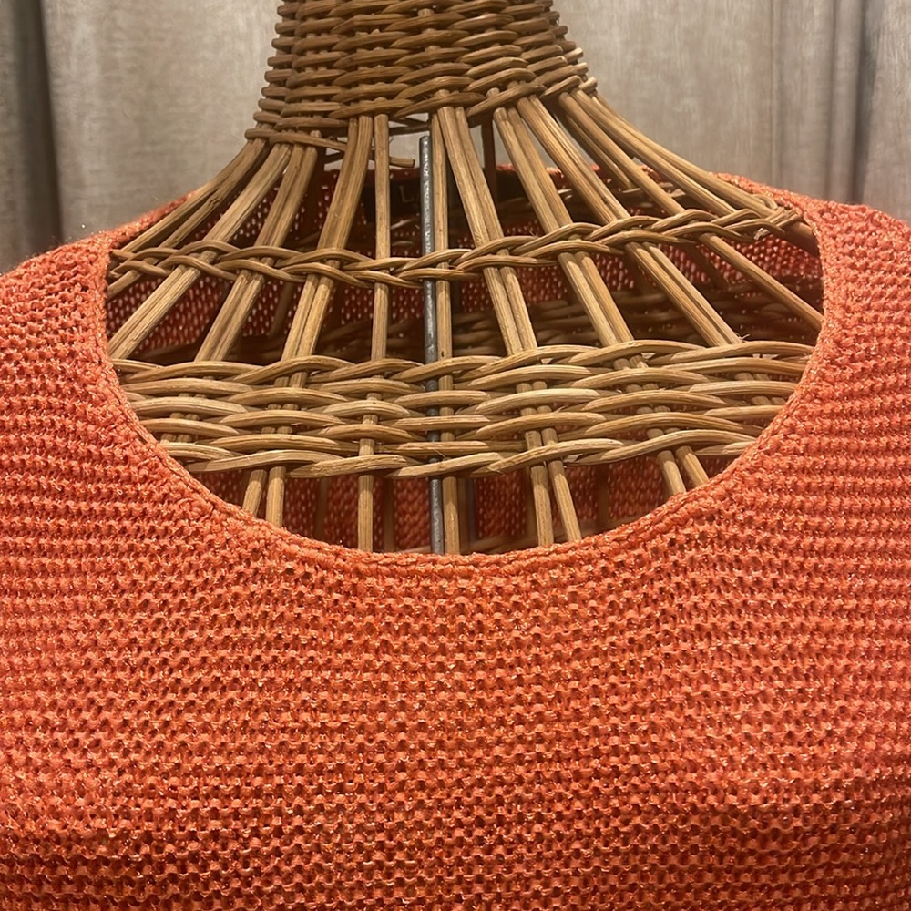 Rust Ralph Lauren knitted sweater - Picture 3 of 7